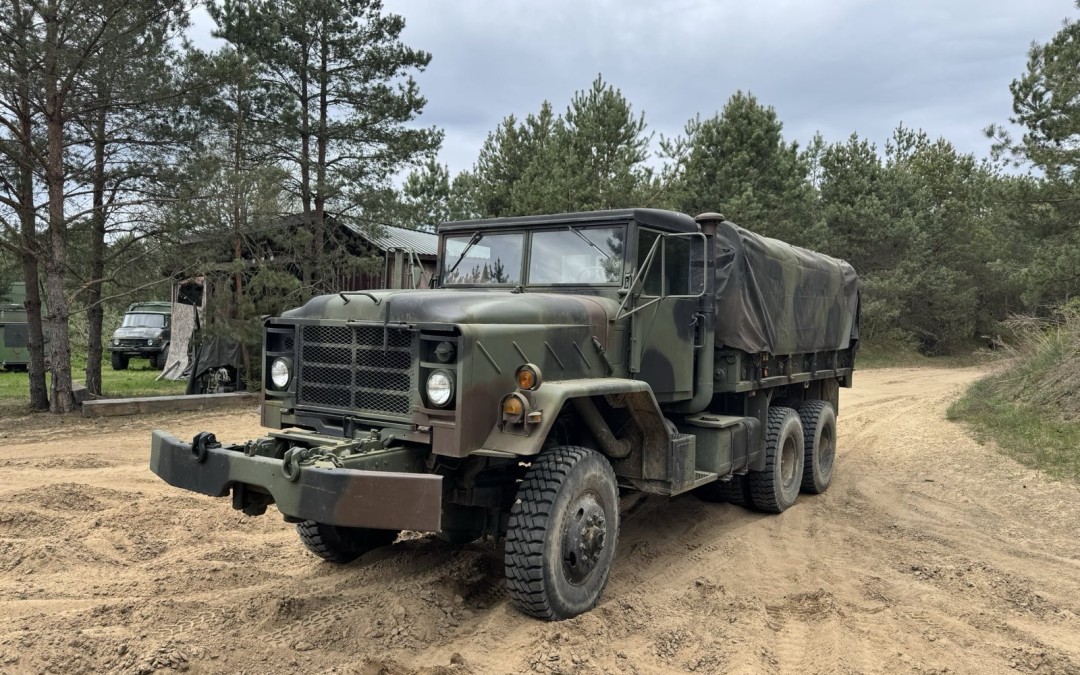 Drive a US Army AM General M925 truck