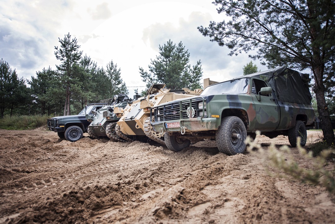 Tankday every Sunday at Tankodromas in Vilnius